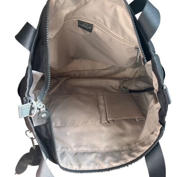 Kipling Multi-Pocket Shoulder Tote ATHENA the Gorilla! - Picture 8 of 16